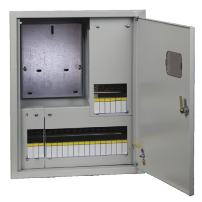 Бокс металлический ЩРУН-3/24 IP31 (500х400х170)