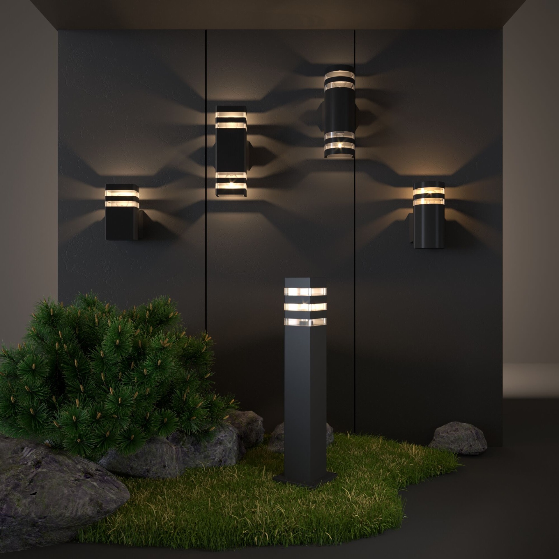 Светильники уличные