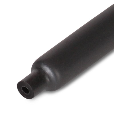 Термотрубка по 1м клеевая ТТК нг 6/2 (3:1) черная КВТ